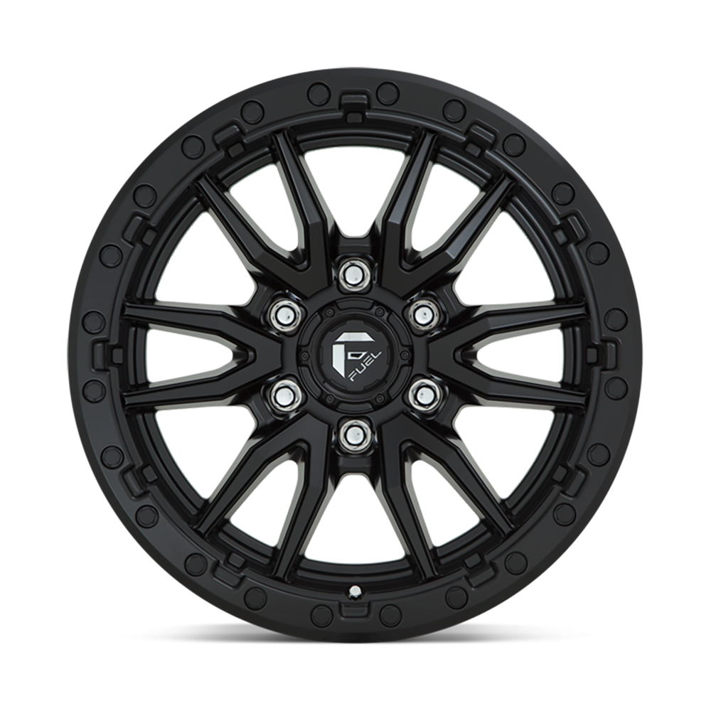 Felga aluminiowa D679 Rebel Matte Black Fuel - obrazek 3