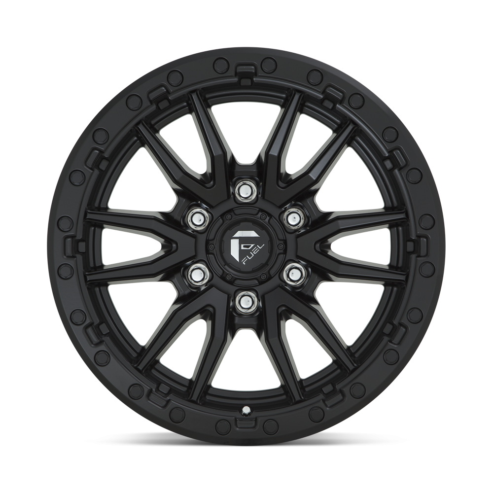 Felga aluminiowa D679 REBEL Matte Black FUEL - obrazek 3