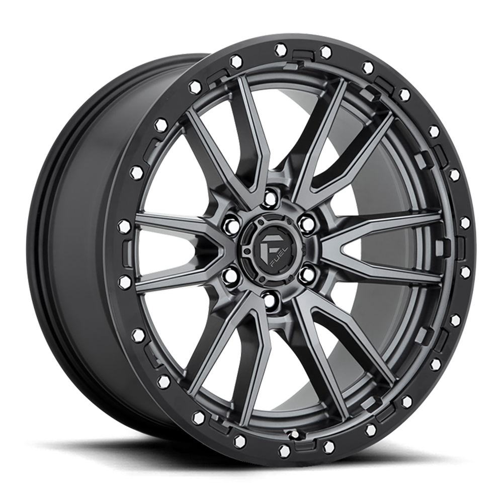 Felga aluminiowa D680 Rebel 6 Anthracite Center/Black Lip Fuel