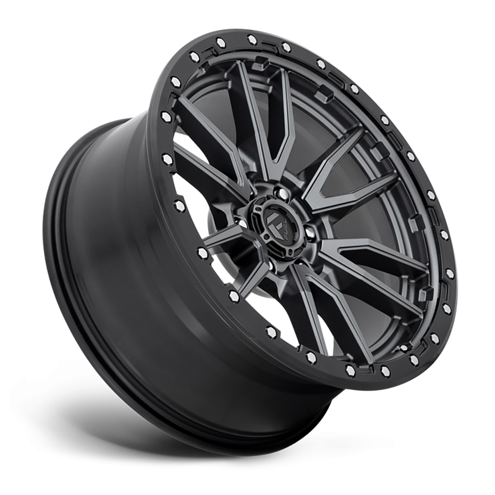 Felga aluminiowa D680 Rebel 6 Anthracite Center/Black Lip Fuel - obrazek 2