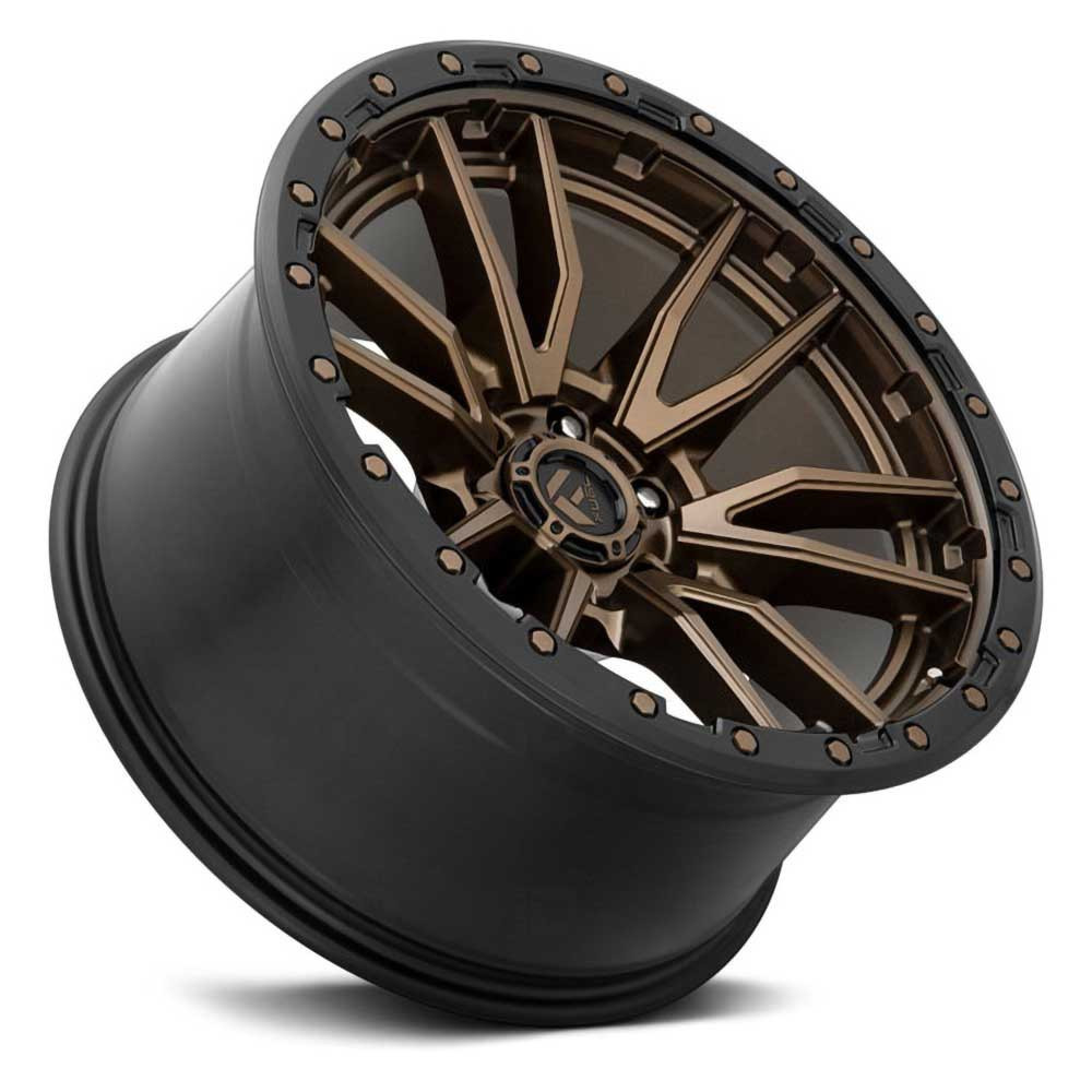 Felga aluminiowa D681 Rebel 6 Matte Bronze Black Bead Ring Fuel - obrazek 3