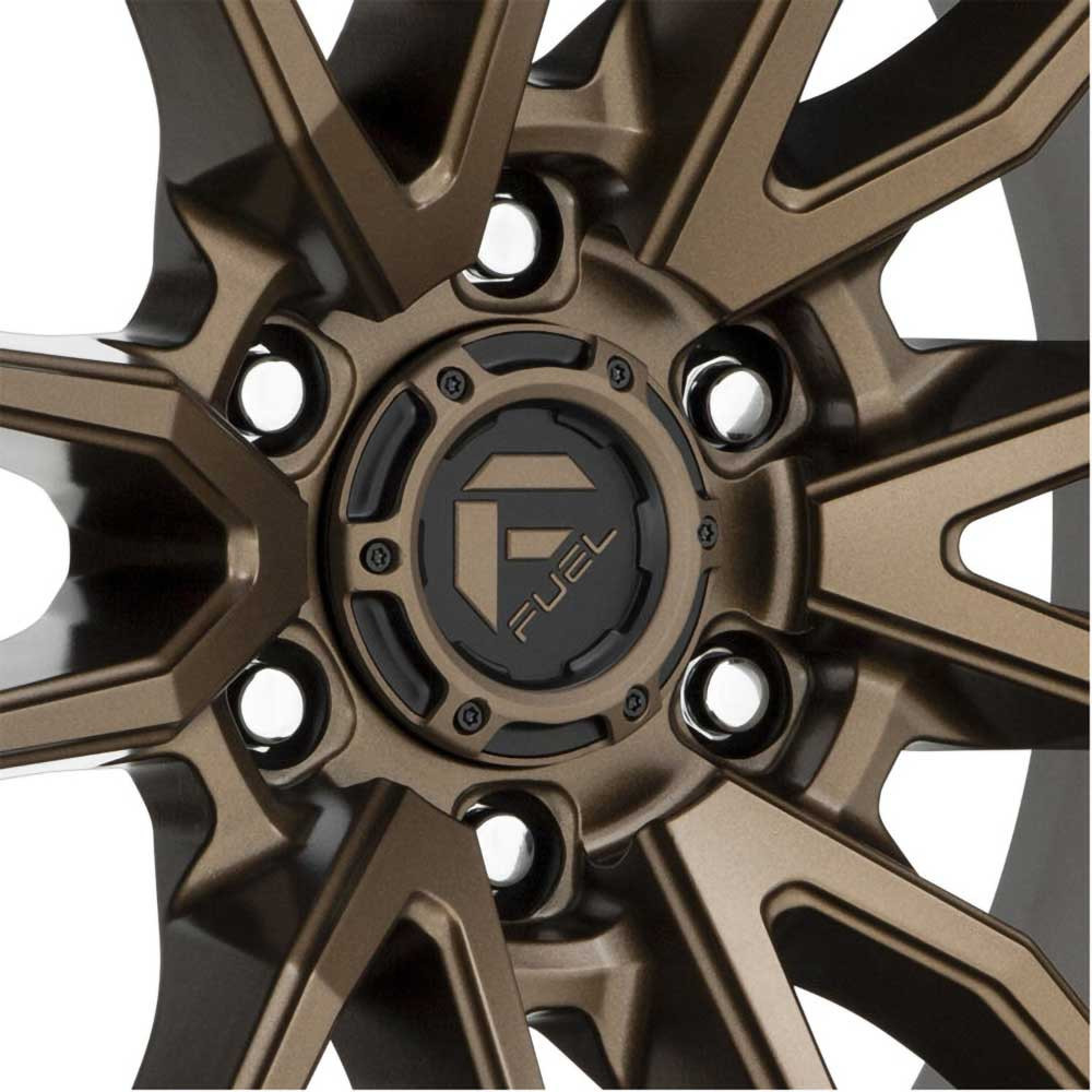 Felga aluminiowa D681 Rebel 6 Matte Bronze Black Bead Ring Fuel - obrazek 5