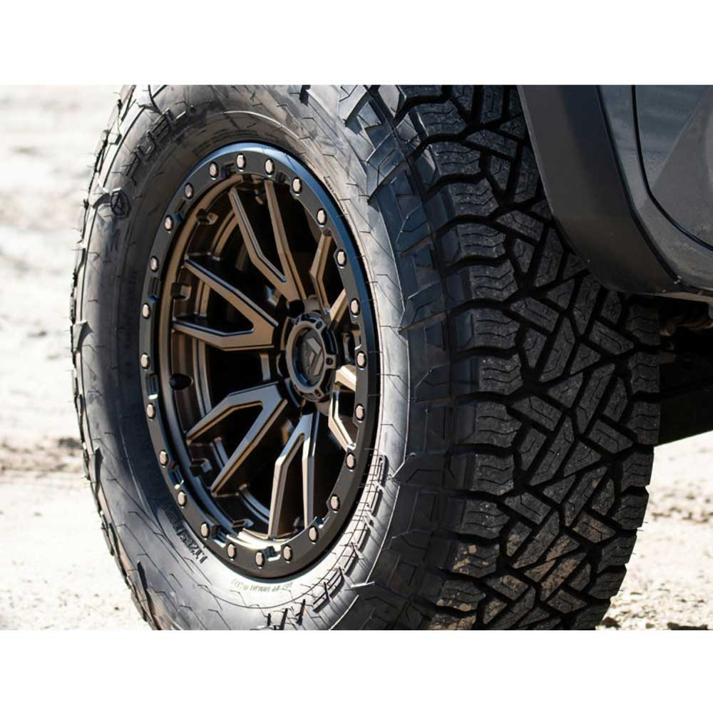 Felga aluminiowa D681 Rebel 6 Matte Bronze Black Bead Ring Fuel - obrazek 6