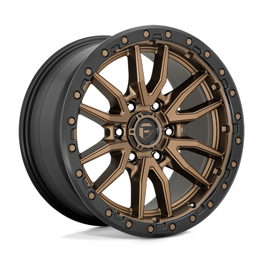 Felga aluminiowa D681 Rebel Matte Bronze Black Bead Ring Fuel