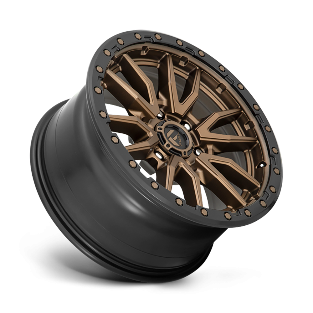 Felga aluminiowa D681 Rebel Matte Bronze Black Bead Ring Fuel - obrazek 2