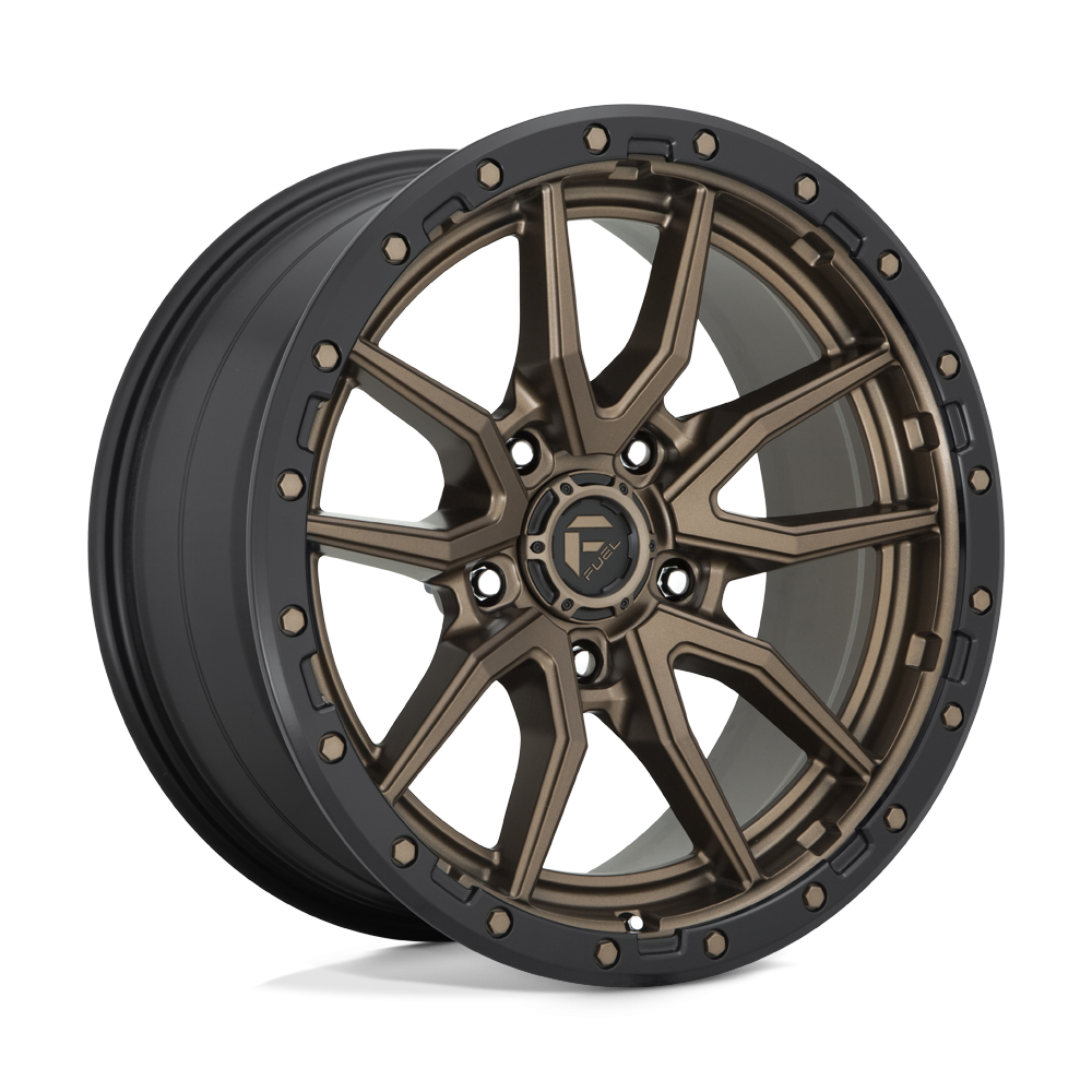 Felga aluminiowa D681 REBEL Matte Bronze Black Bead Ring FUEL