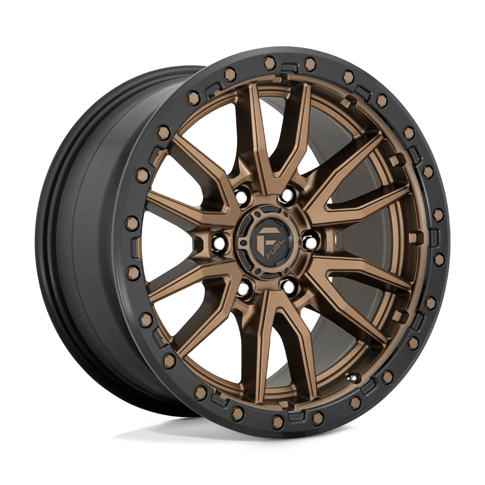 Felga aluminiowa D681 Rebel Matte Bronze Black Bead Ring Fuel
