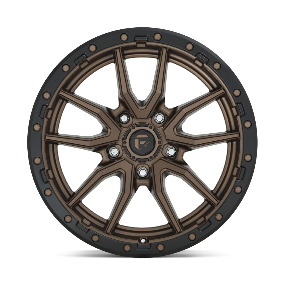 Felga aluminiowa D681 REBEL Matte Bronze Black Bead Ring FUEL - obrazek 2