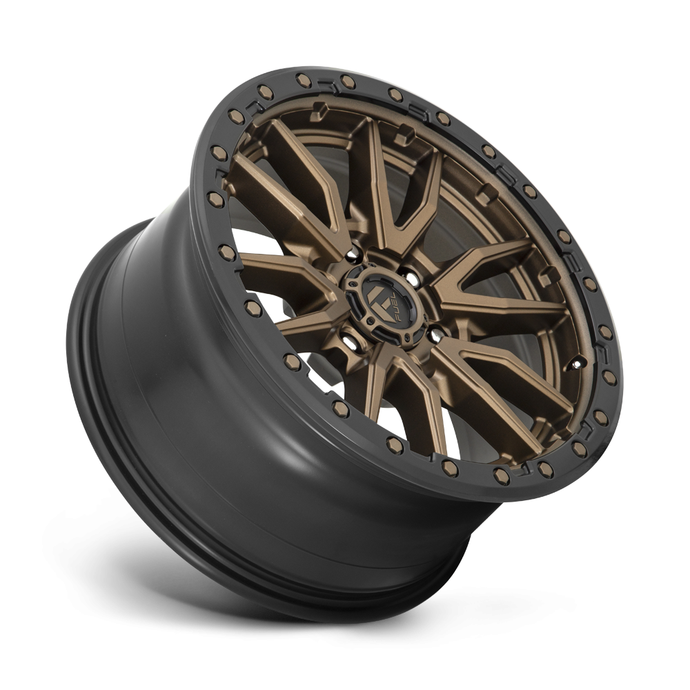 Felga aluminiowa D681 REBEL Matte Bronze Black Bead Ring FUEL - obrazek 2