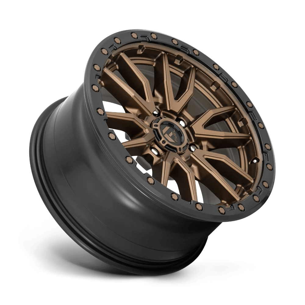 Felga aluminiowa D681 Rebel Matte Bronze Black Bead Ring Fuel - obrazek 2