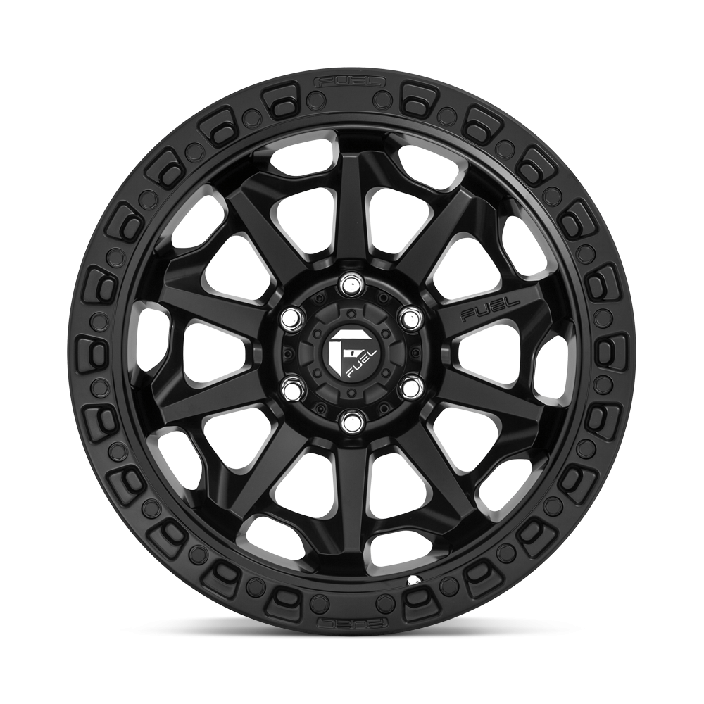 Felga aluminiowa D694 COVERT Matte Black FUEL - obrazek 3
