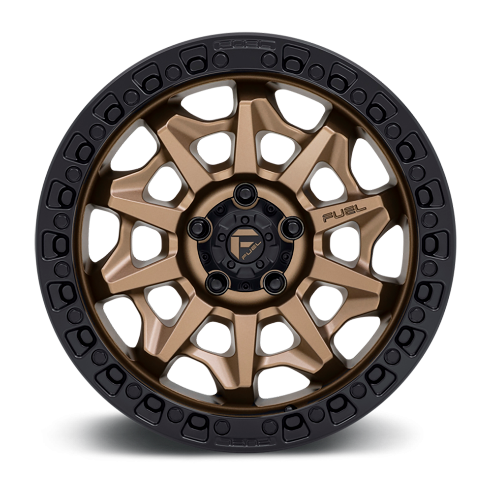 Felga aluminiowa D696 Covert Matte Bronze Black Bead Ring Fuel - obrazek 3
