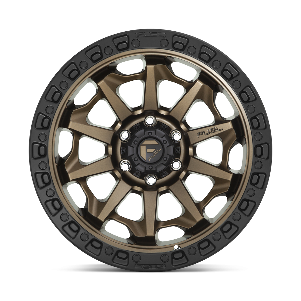 Felga aluminiowa D696 COVERT Matte Bronze Black Bead Ring FUEL - obrazek 2