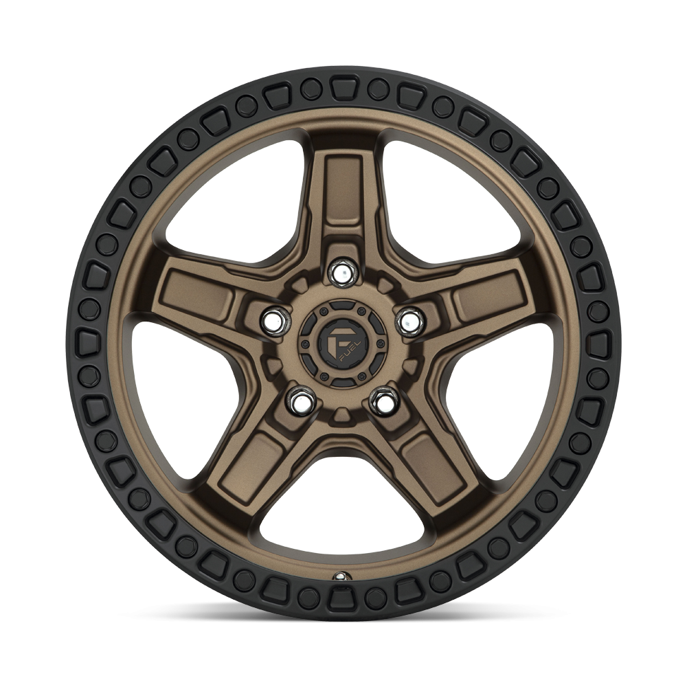 Felga aluminiowa D699 KICKER Matte Bronze Black Bead Ring FUEL - obrazek 2