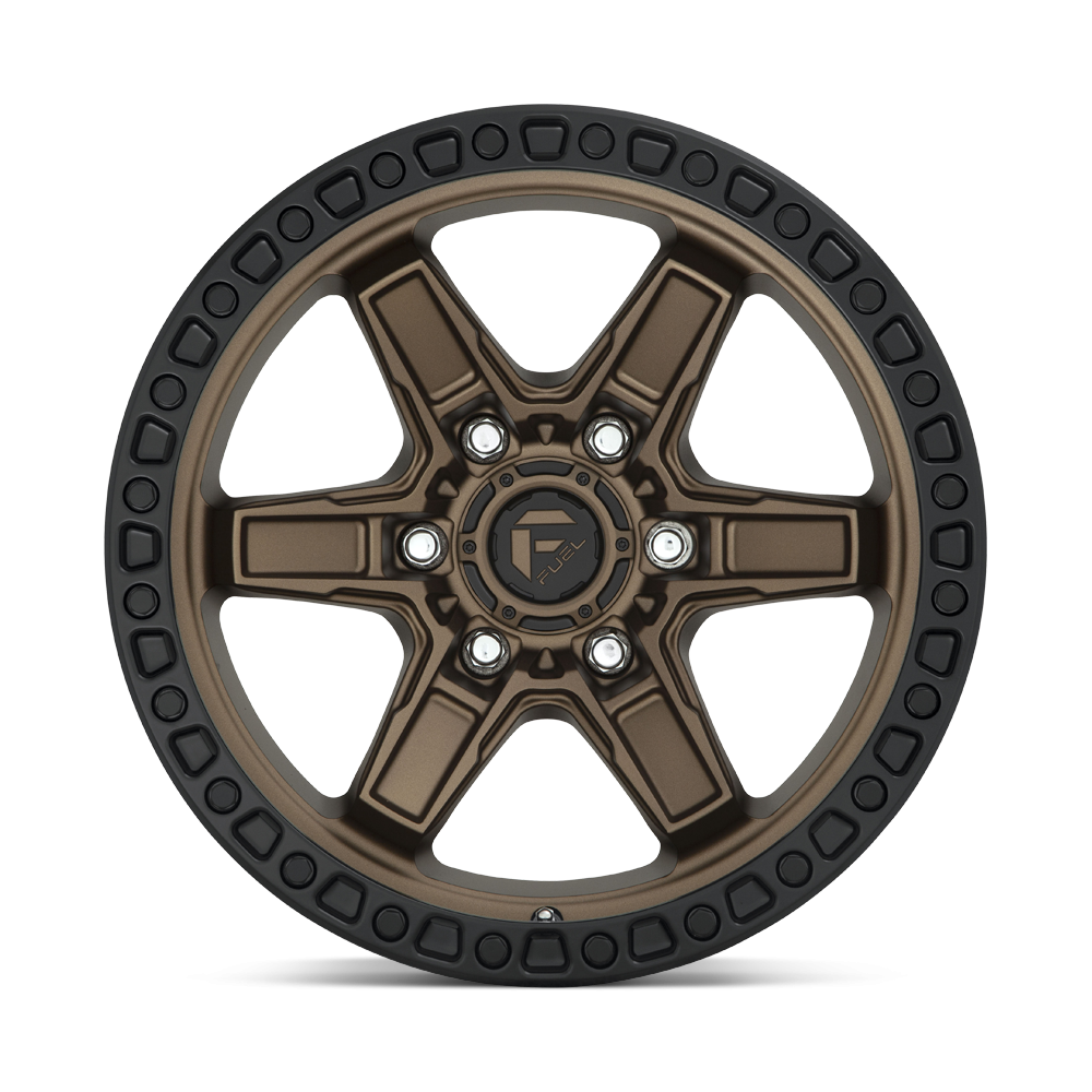 Felga aluminiowa D699 KICKER Matte Bronze Black Bead Ring FUEL - obrazek 2
