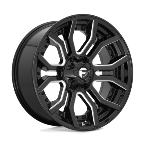 Felga aluminiowa D711 RAGE Gloss Black Milled FUEL