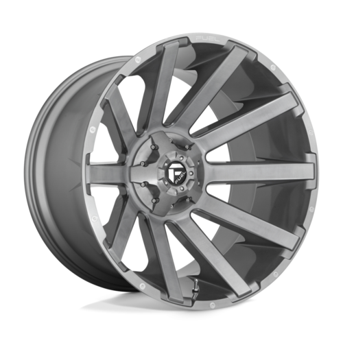 Felga aluminiowa D714 CONTRA PLATINUM Brushed Gun Metal Tinted Clear FUEL