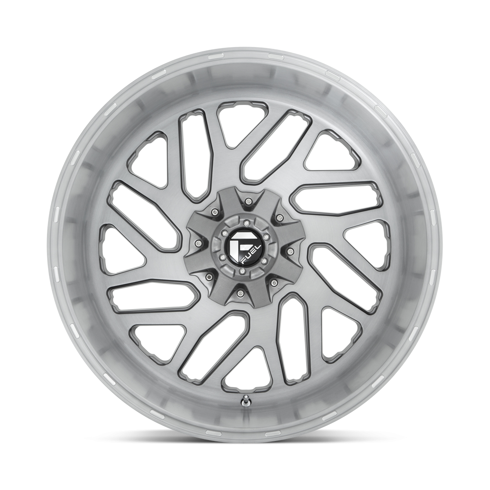 Felga aluminiowa D715 TRITON PLATINUM Brushed Gun Metal Tinted Clear FUEL - obrazek 2