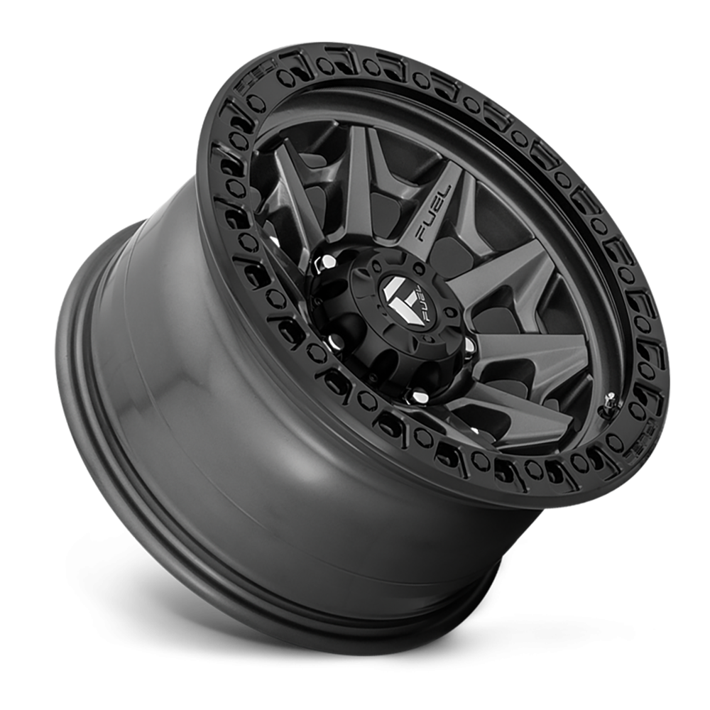 Felga aluminiowa D716 Covert Matte GUN Metal Black Bead Ring Fuel - Image 2