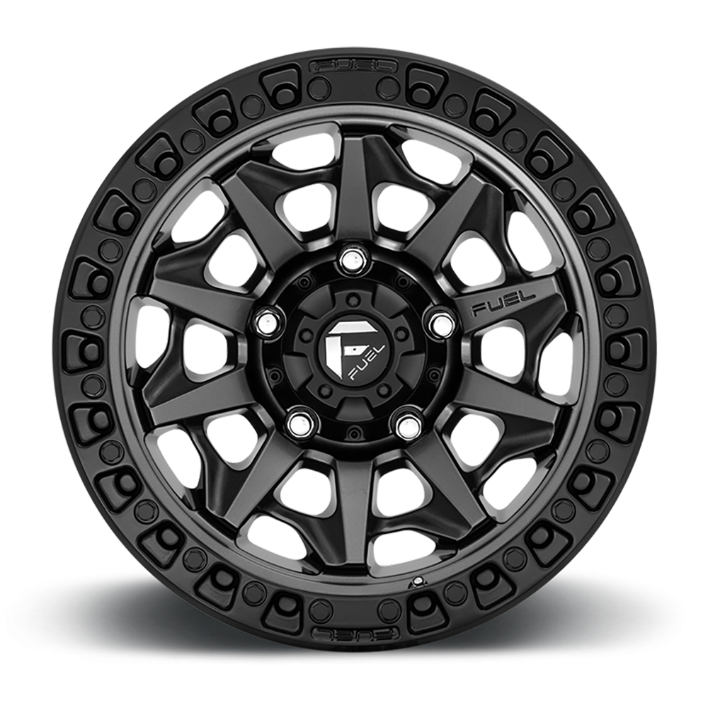 Felga aluminiowa D716 Covert Matte GUN Metal Black Bead Ring Fuel - Image 3