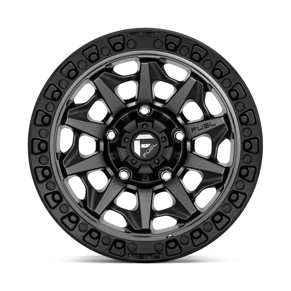 Felga aluminiowa D716 COVERT Matte Gun Metal Black Bead Ring FUEL - Image 2