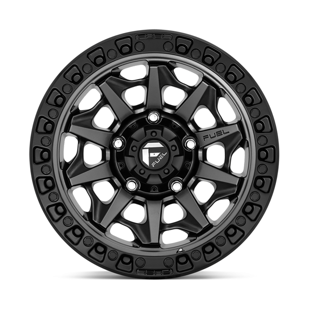 Felga aluminiowa D716 Covert Matte GUN Metal Black Bead Ring Fuel - obrazek 2