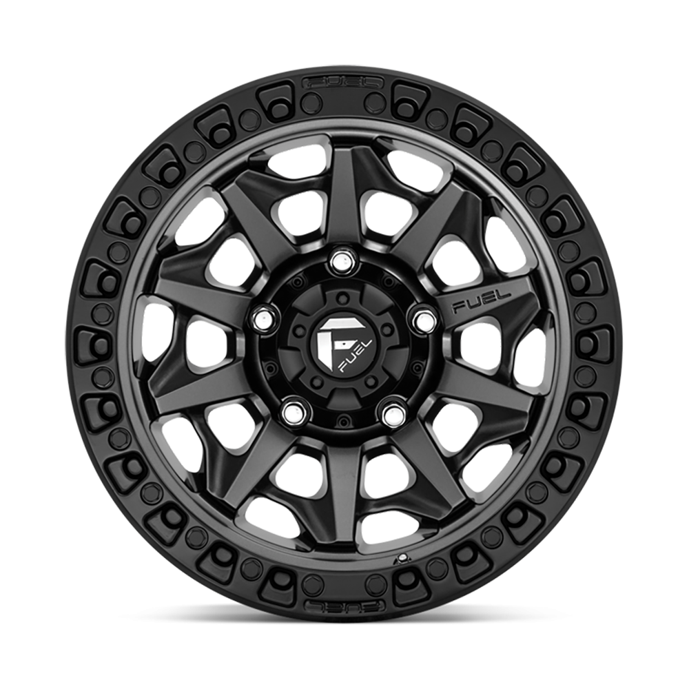 Felga aluminiowa D716 Covert Matte GUN Metal Black Bead Ring Fuel - Image 2