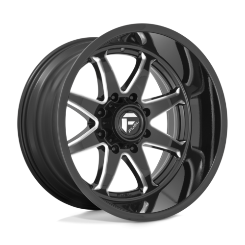 Felga aluminiowa D749 HAMMER Gloss Black Milled FUEL
