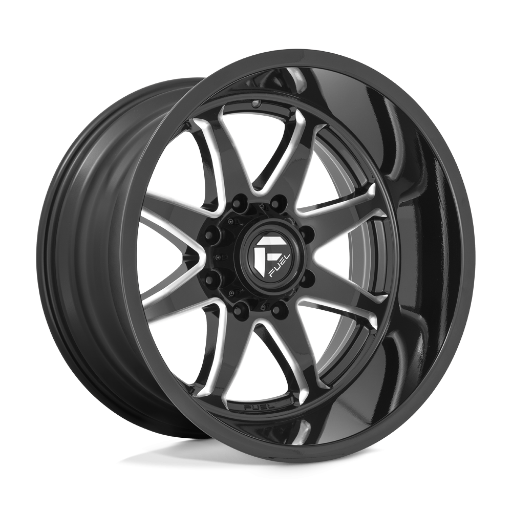 Felga aluminiowa D749 HAMMER Gloss Black Milled FUEL