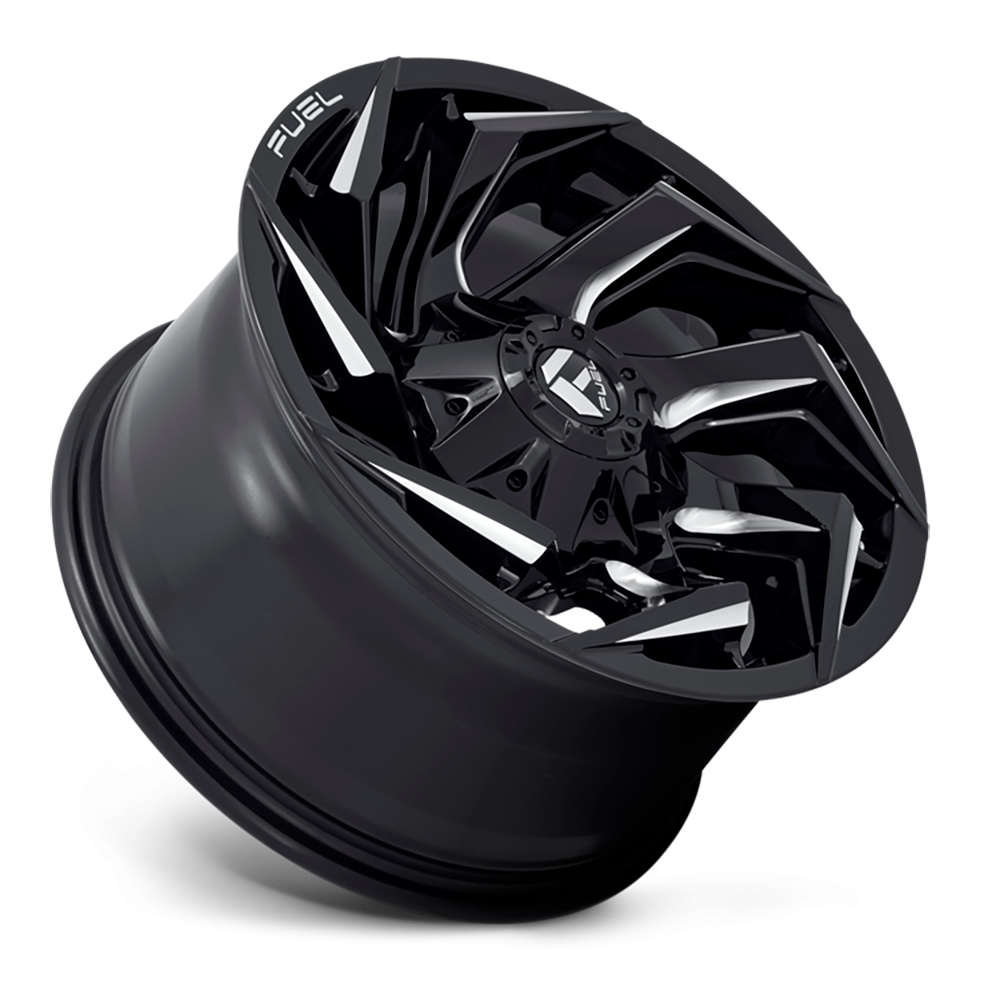 Felga aluminiowa D753 Reaction Gloss Black Milled Fuel - obrazek 2