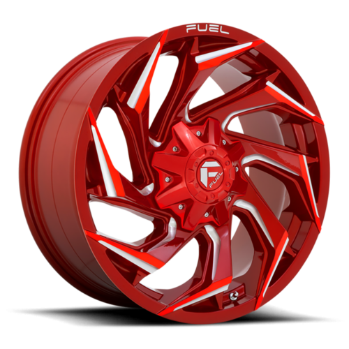 Felga aluminiowa D754 Reaction Candy RED Milled Fuel