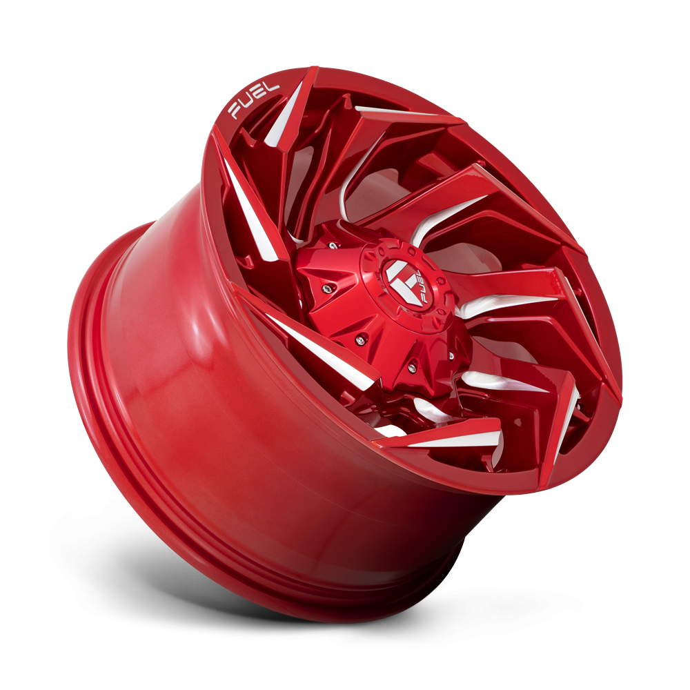 Felga aluminiowa D754 REACTION Candy Red Milled FUEL - obrazek 3