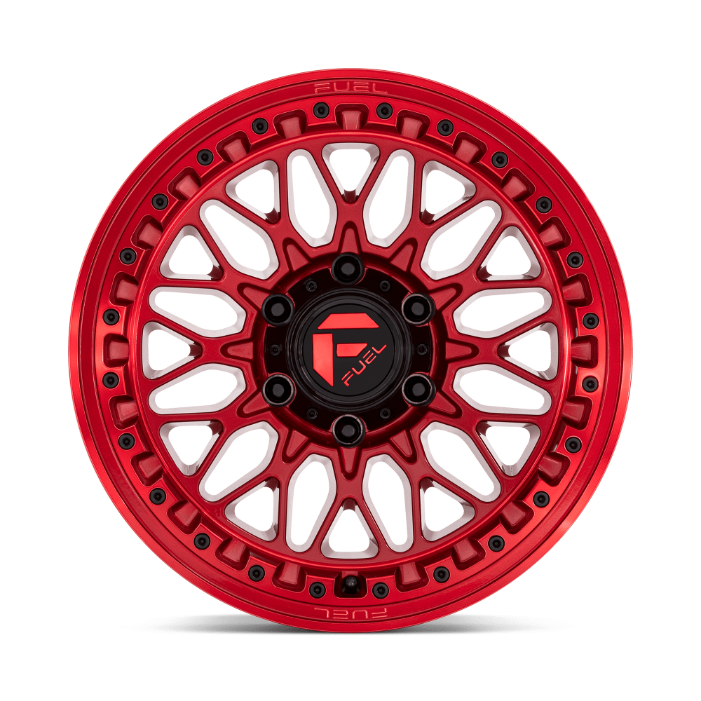 Felga aluminiowa D758 TRIGGER Candy Red FUEL - obrazek 2