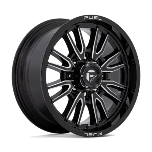 Felga aluminiowa D761 CLASH Gloss Black Milled FUEL