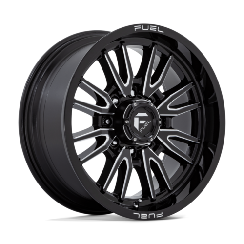 Felga aluminiowa D761 CLASH Gloss Black Milled FUEL