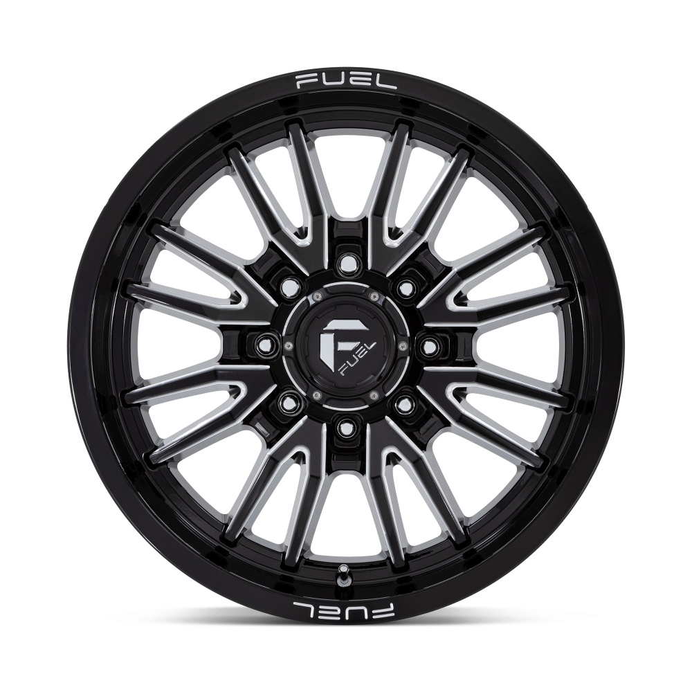 Felga aluminiowa D761 CLASH Gloss Black Milled FUEL - obrazek 2