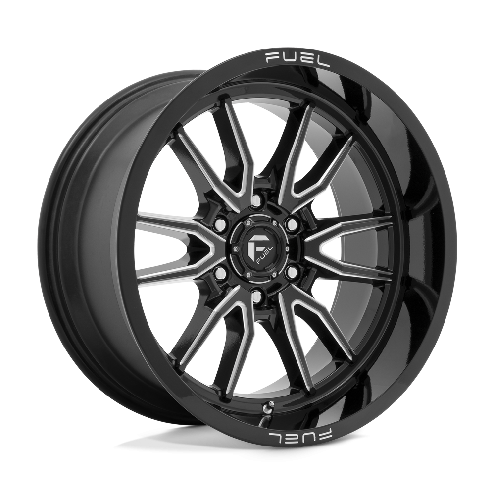 Felga aluminiowa D761 CLASH Gloss Black Milled FUEL