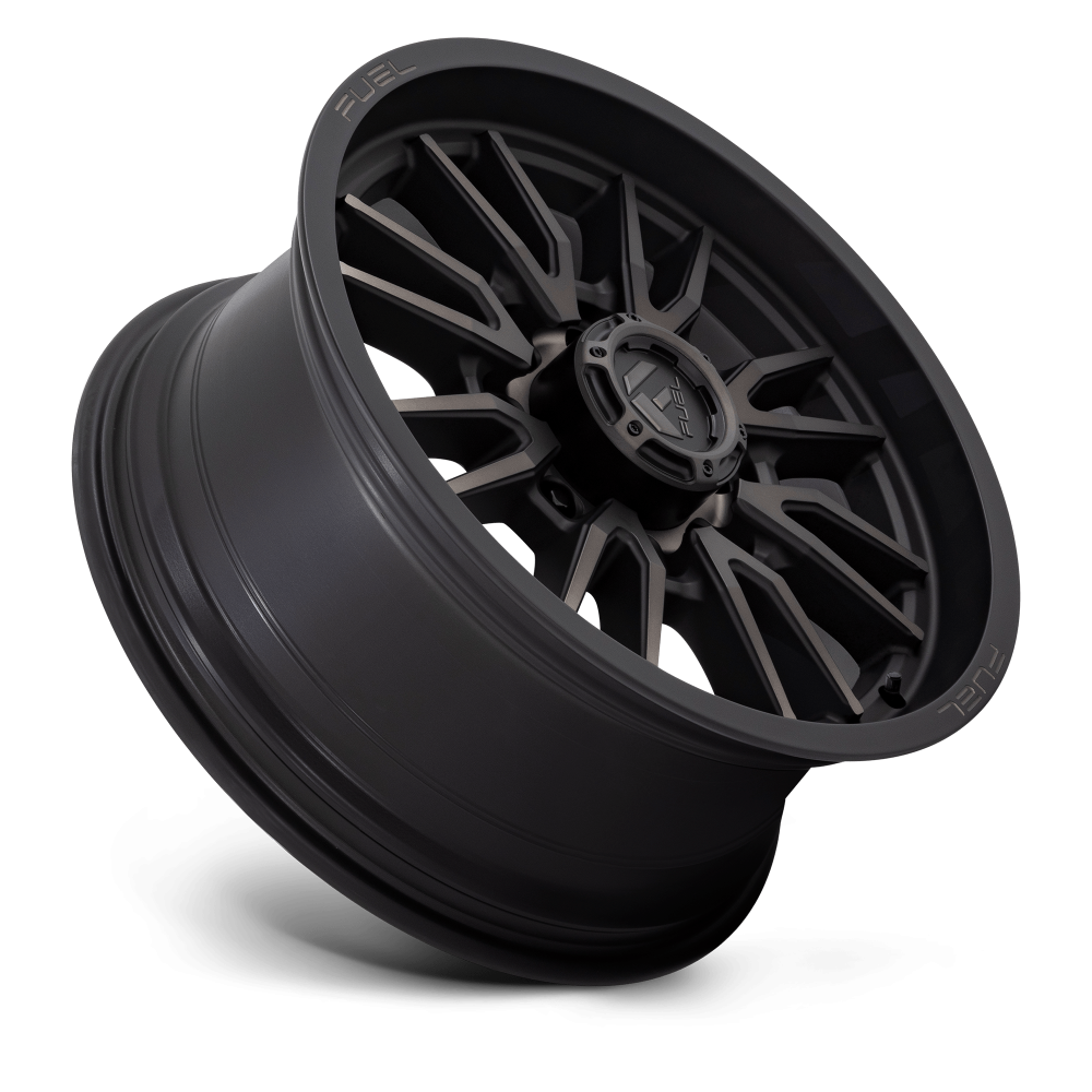 Felga aluminiowa D762 CLASH Matte Black Double Dark Tint FUEL - obrazek 3