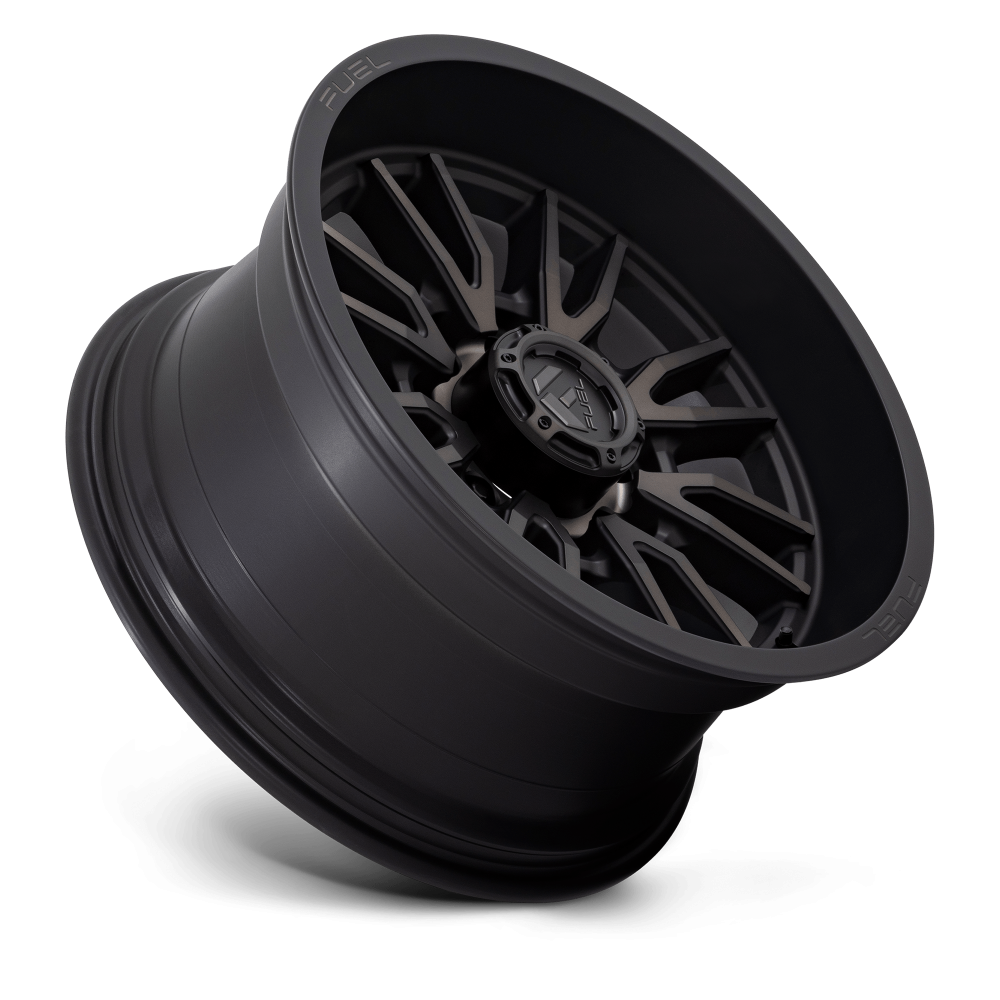 Felga aluminiowa D762 CLASH Matte Black Double Dark Tint FUEL - obrazek 3