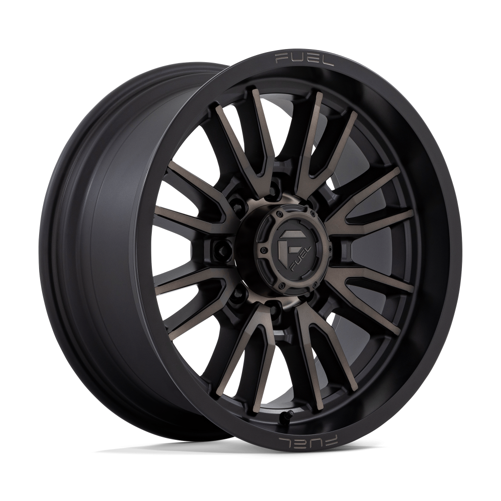 Felga aluminiowa D762 CLASH Matte Black Double Dark Tint FUEL