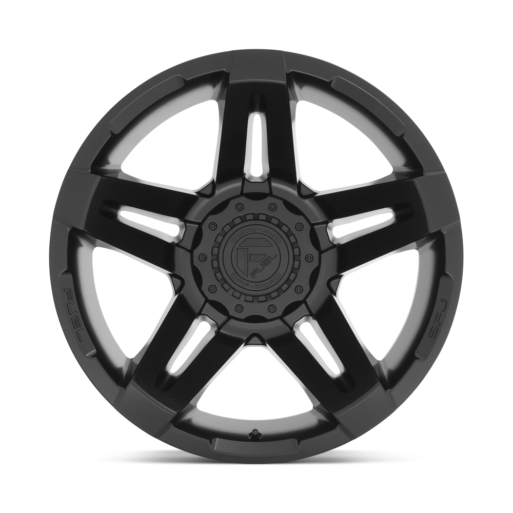 Felga aluminiowa D763 SFJ Matte Black FUEL - obrazek 2