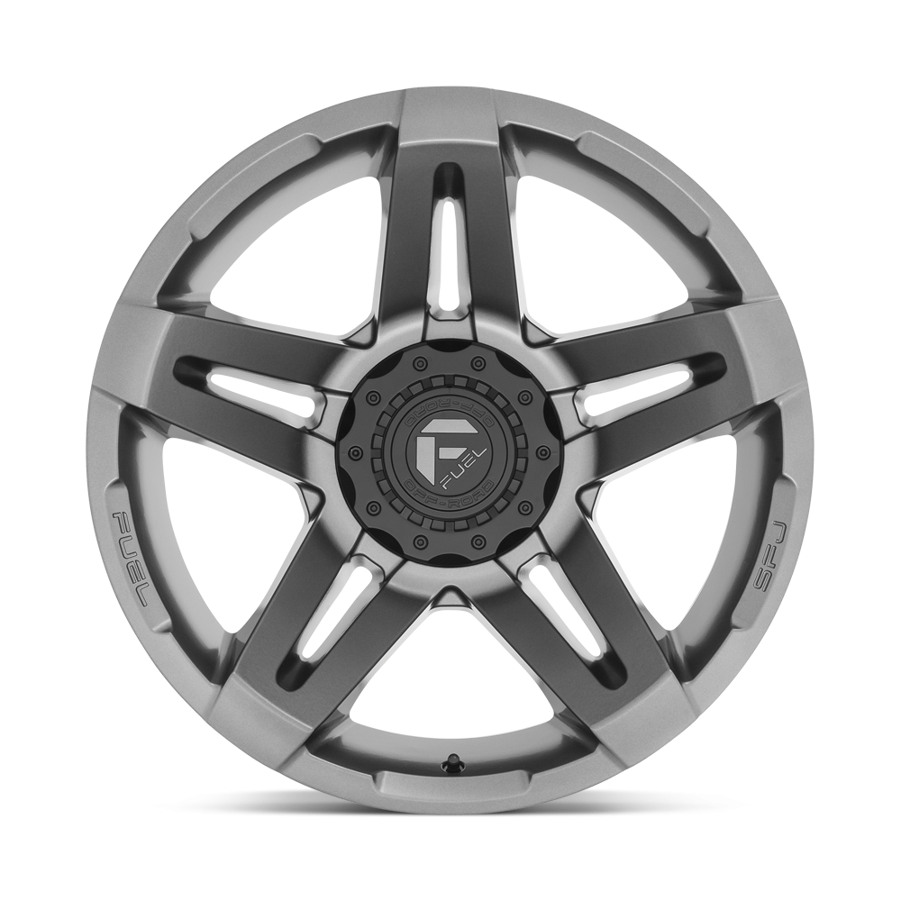 Felga aluminiowa D764 SFJ Matte Gun Metal FUEL - Image 2