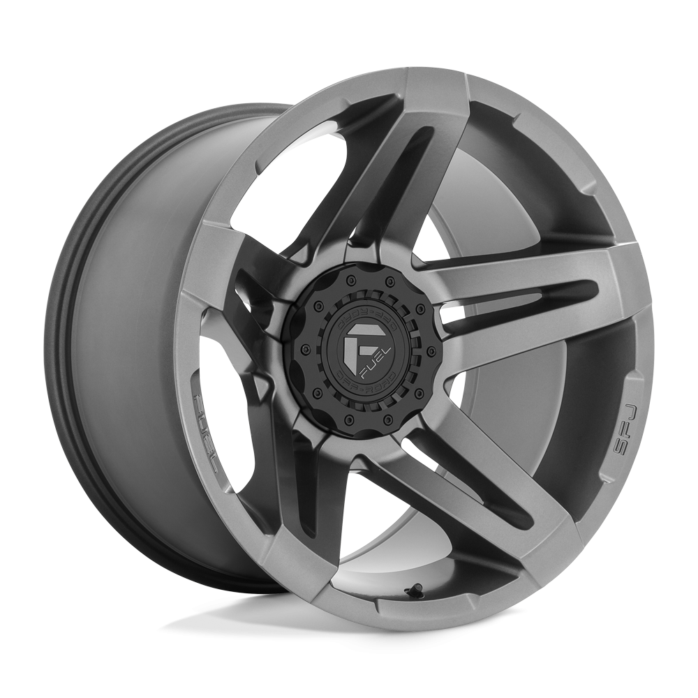 Felga aluminiowa D764 SFJ Matte Gun Metal FUEL