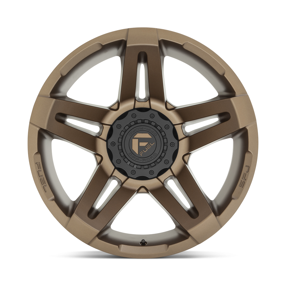 Felga aluminiowa D765 SFJ Matte Bronze Fuel - obrazek 3
