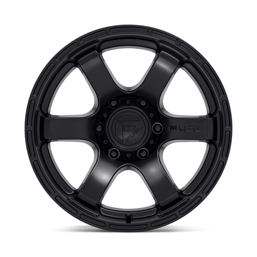 Felga aluminiowa D766 RUSH Satin Black FUEL - obrazek 3