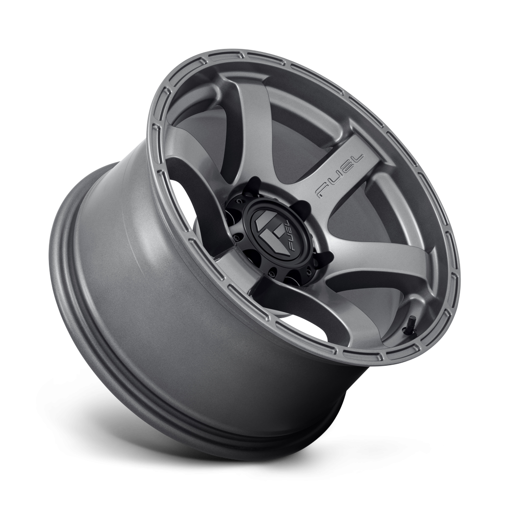 Felga aluminiowa D767 RUSH Matte Gun Metal FUEL - Image 2