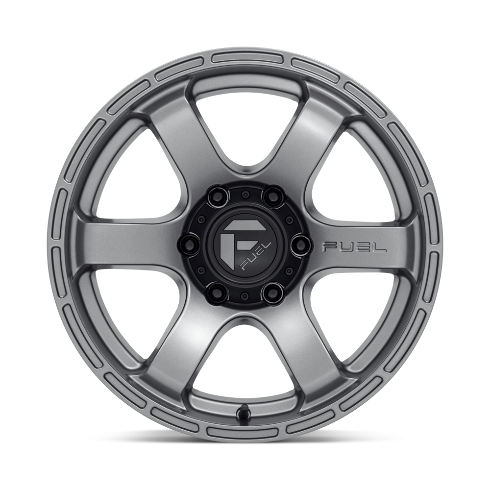 Felga aluminiowa D767 RUSH Matte Gun Metal FUEL - Image 3