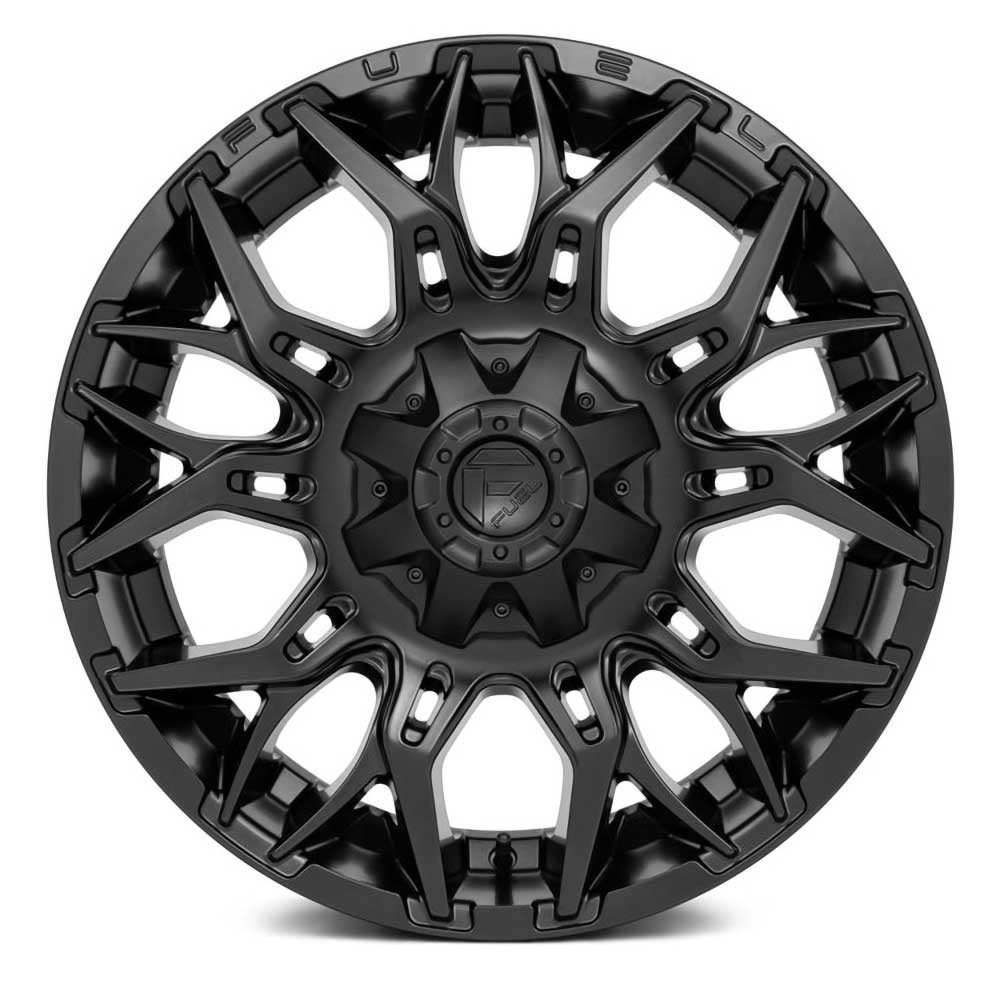 Felga aluminiowa D772 Twitch Blackout Fuel - obrazek 2