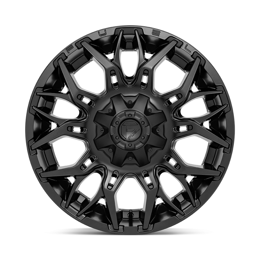 Felga aluminiowa D772 TWITCH Blackout FUEL - obrazek 3
