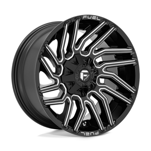 Felga aluminiowa D773 TYPHOON Gloss Black Milled FUEL
